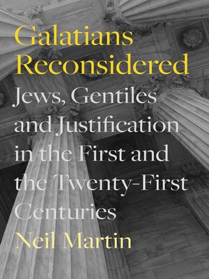 cover image of Galatians Reconsidered